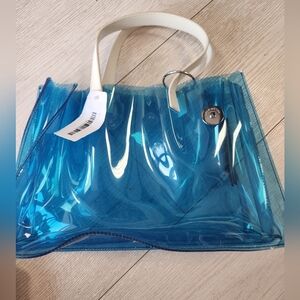 Kara Clear Blue Tote baga
